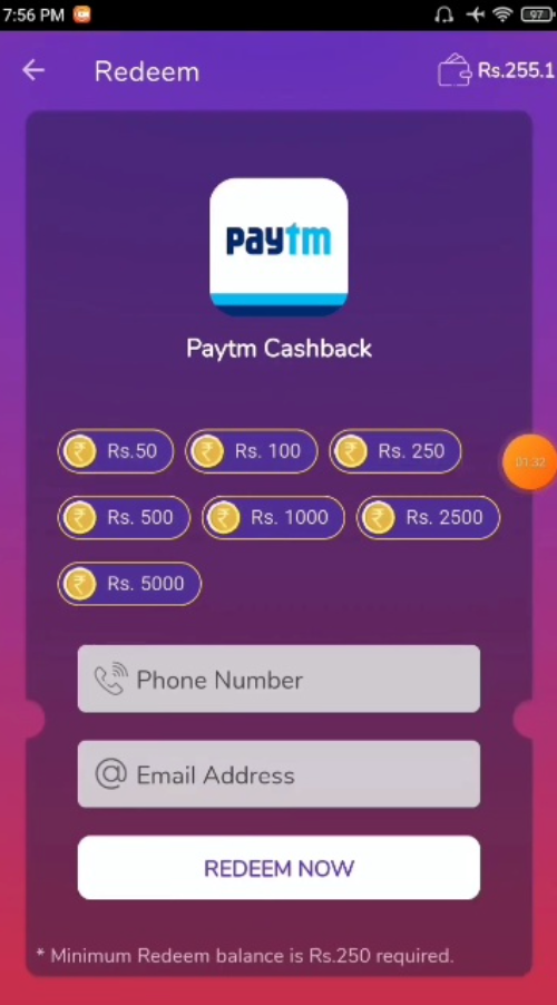 Rs.5 Per Successful Referral